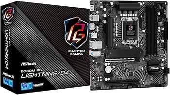 Amazon | ASROCK B760M PG Lightning/D4 Intel B760 LGA 1700